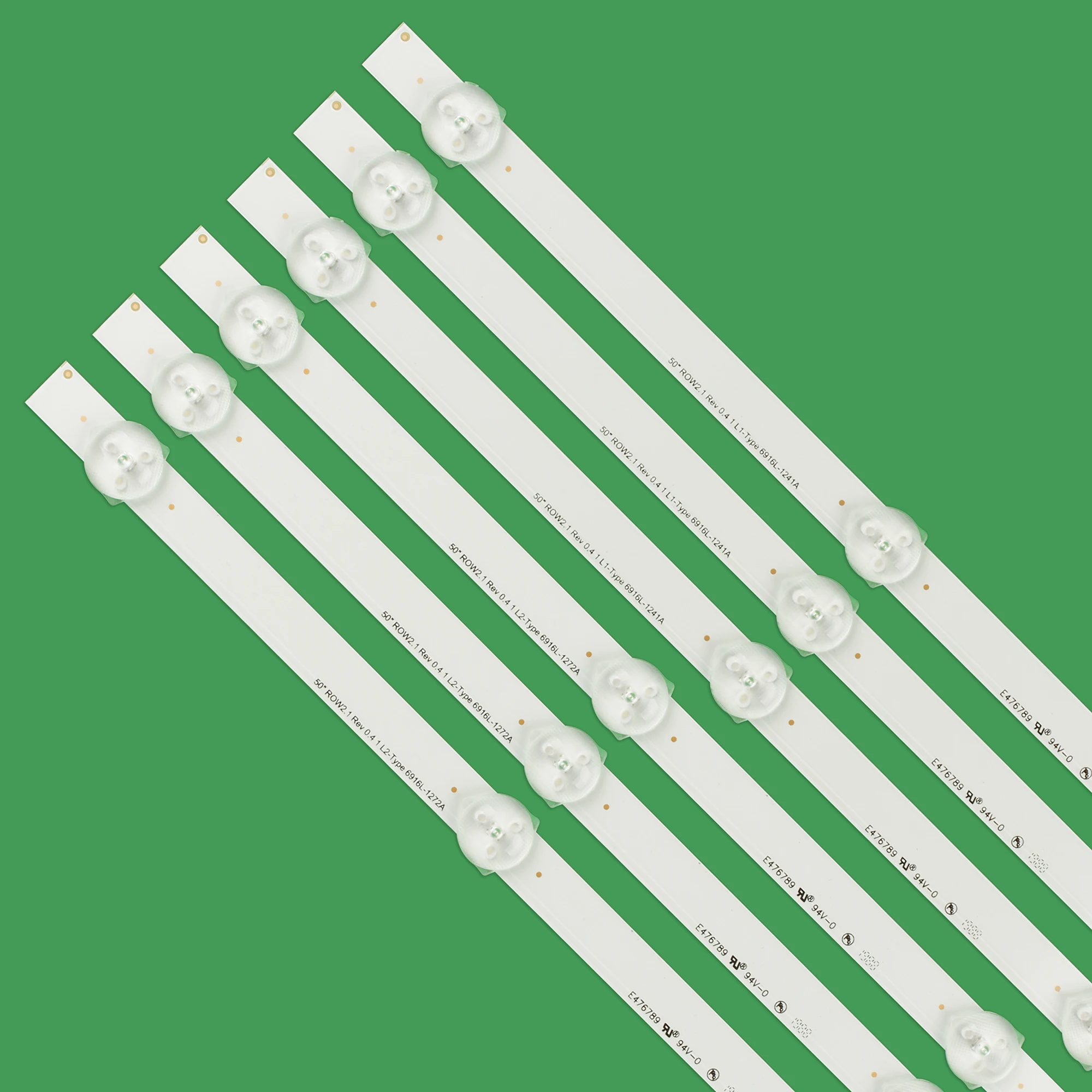 12 pcs TV LED  LG 50LN5200 50LN5400 50LN5750 50LN577S 6916L-1272A 6916L-1241A 6916L-1273A 6916L-1276A