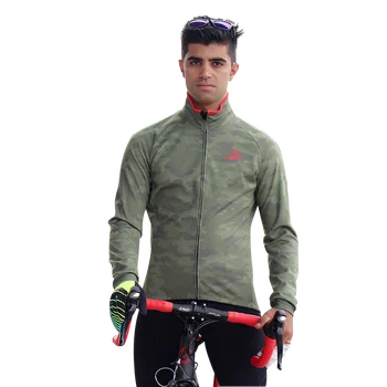 

Darevie Cycling Jacket Thermal Flee Winter Cycling Jacket Long Sleeve Warm Cycling Jacket Winter Thermal Flee Cycling Coat