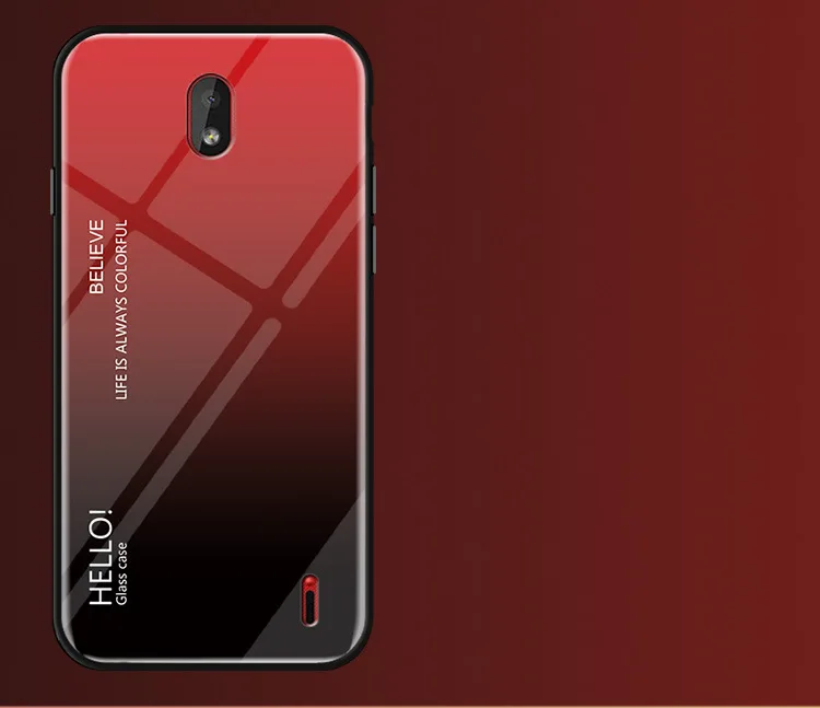 Для Nokia X6 8 Sirocco X7 7,1 Plus X71 3,1 Plus градиентное Закаленное стекло Защитная задняя крышка оболочка для Nokia 9 4,2
