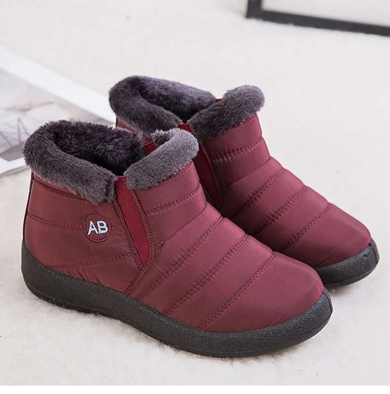 Women Boots New Waterproof Snow Boots For Winter Shoes Women Casual Lightweight Ankle Boots Female Winter Boots Botas Mujer