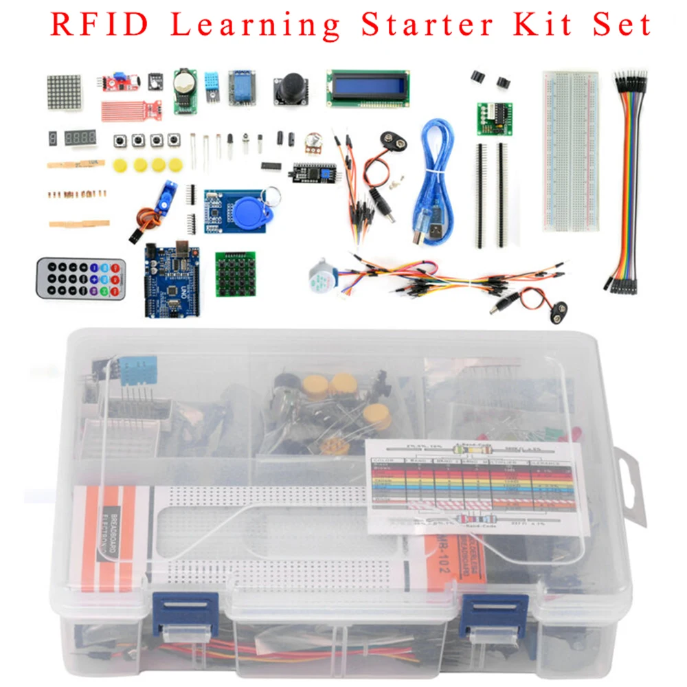 Набор обучающих модулей RFID для начинающих Arduino UNO R3 обновленная версия|Детали и