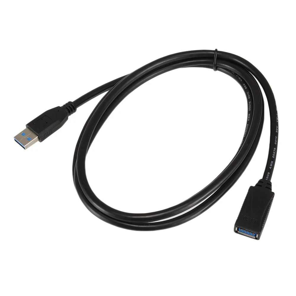 0,3/0,5/1/1,5/3/5 m USB3.0 мужского и женского пола удлинитель Кабель для принтеров Аксессуары для камер AS99