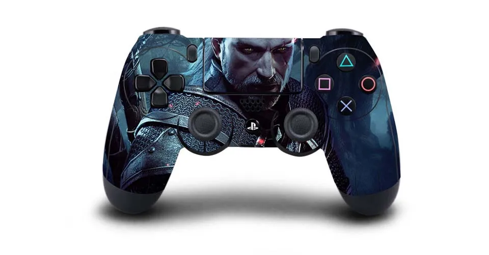 Виниловая наклейка PS4 кожаная наклейка на контроллер для Playstation 4 для Dualshock 4 PS4/PS4 Pro/PS4 Slim контроллеры Skins - Цвет: QBTM1145