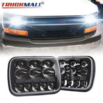 

Black DOT 5x7Inch 6x7 LED Headlight Truck Projector Headlights For Jeep Cherokee XJ YJ MJ Ford Chevrolet Headlamp