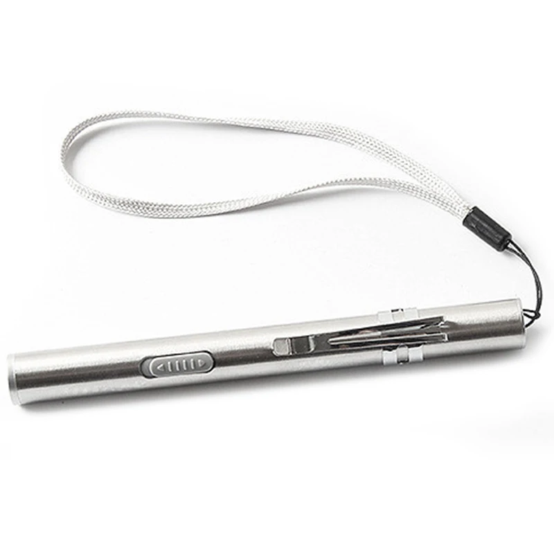 

ABLB--Led Waterproof Camping Usb Charging Flashlight Medical Surgery Emergency Reusable Pocket Pen Light Torch Yellow Light