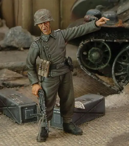 1/35 MG солдат смолы фигура Строительный набор | Игрушки и хобби