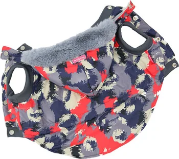 

FOR MY DOGS FOR MY DOGS jacket gray / red FW494-2017 dogs