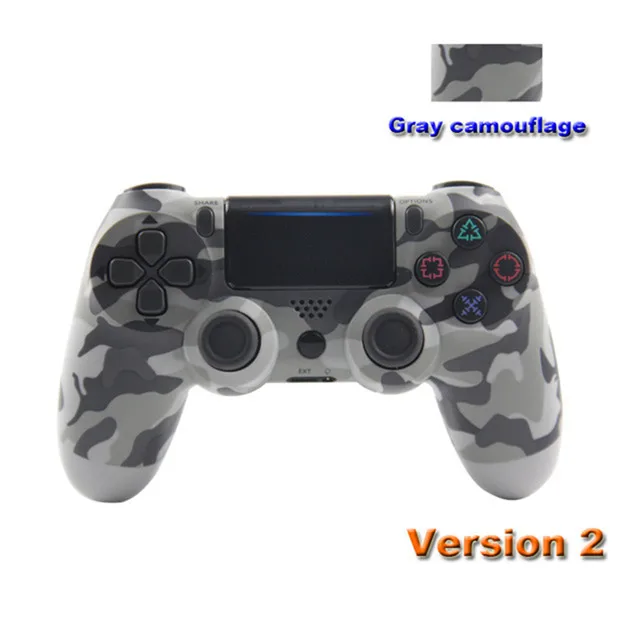 13 цветов Bluetooth контроллер для SONY PS4 Геймпад для игровой станции 4 беспроводной джойстик консоль для PS3 для Dualshock контроллер - Цвет: gray camouflage