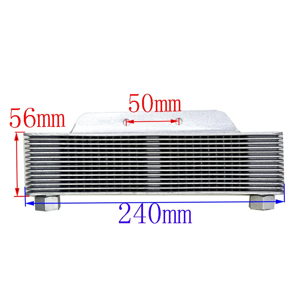 Oil Cooler radiator Dirt pit monkey bike Off-road motorcycle ATV Engine cooling accessories fuel hose spare parts