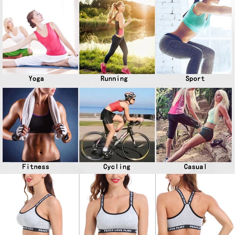 SEXYWG Top Sports Bra Fitness Free Size Letter Yoga Bra Women Gym Running Push Up Top Female Sport Bra Bh Workout Underwear ABCD SEXYWG Top Sports Bra Fitness Free Size Letter Yoga Bra Women Gym Running Push Up Top Female Sport Bra Bh Workout Underwear ABCD