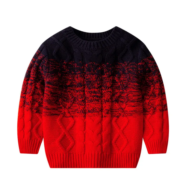 

Autumn Thick Boys Sweaters Kids Children's Cotton Pullover Winter Autumn Warm Clothing Tops