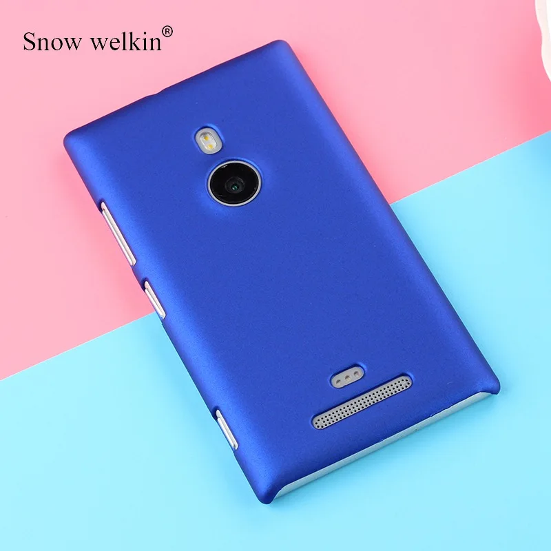 Dark Blue Матовый поликарбонатный Пластик жесткий чехол для Nokia lumia 520 535 540 550 625 630 640 650 730 830 920 925 930 950 XL 1020 1320 1520 пакета(ов - Цвет: Dark Blue