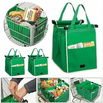 

Solid Recycle Shopping Bag Custom Eco Reusable Travel Tote Bag Nylon Shoulder Folding Pouch Handbags Printing Book Bag Handbag