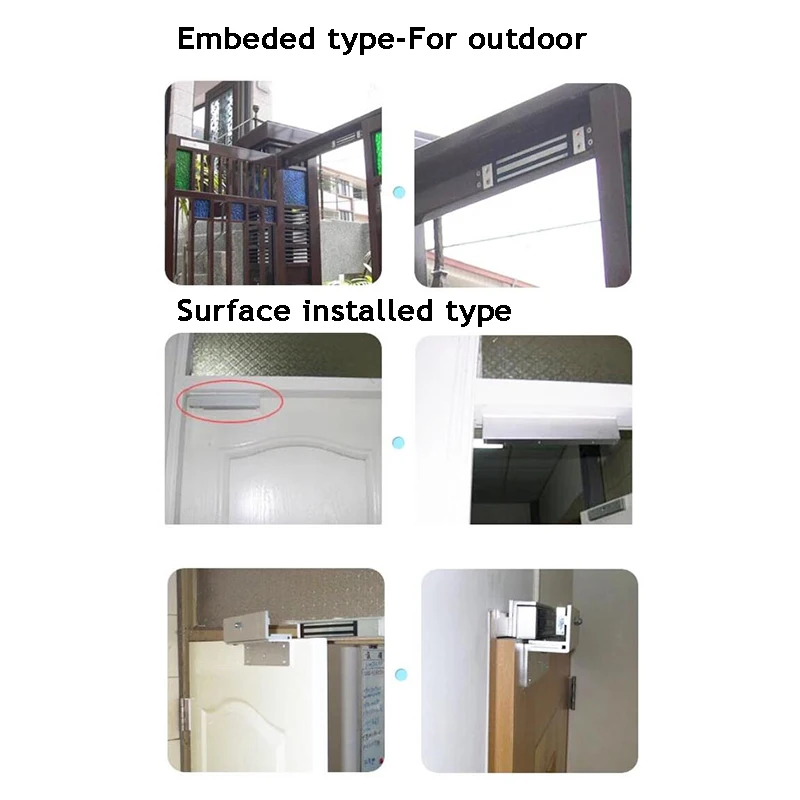 12 В Электрический дверной замок Открыватель ворот набор контроля доступа 280 кг ZL Кронштейн офис/завод/гараж электромагнитный замок Невидимый