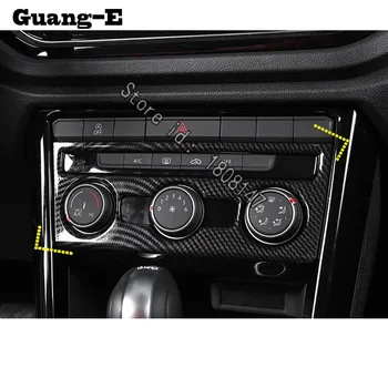

For Volkswagen Vw T-ROC TROC 2017 2018 2019 2020 Car sticker trim inner middle air conditioning switch Outlet Vent temperature