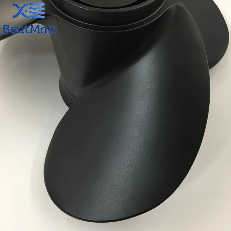 BoatMan&reg; 10 3/8x13 Propeller For Mercury Outboard Motor 9.9HP 18HP 25HP 10 Tooth Spline 48-19640A40 Aluminum Boat Accessories