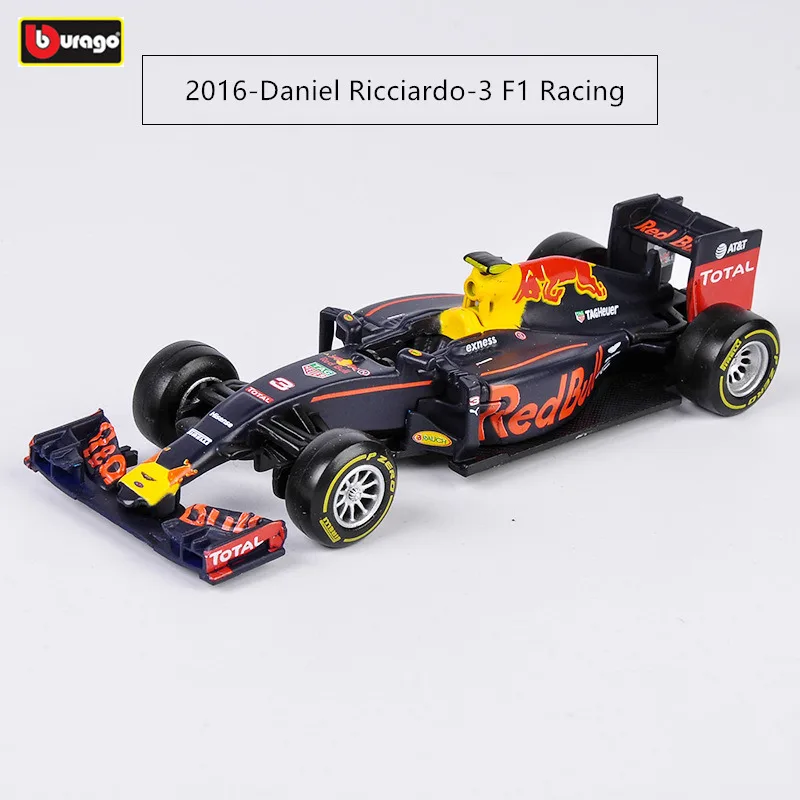 Бураго 1:43 2016 Красный BULL RB12 сплав F1 модель автомобиля литье под давлением