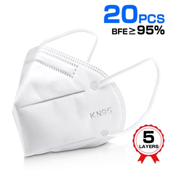 

Fast Shipping 5 Layers 95% Filtering Facial Face Mouth Masks Dustproof Safety Non-woven Earloop Disposable Cover Mouth Dust Mask