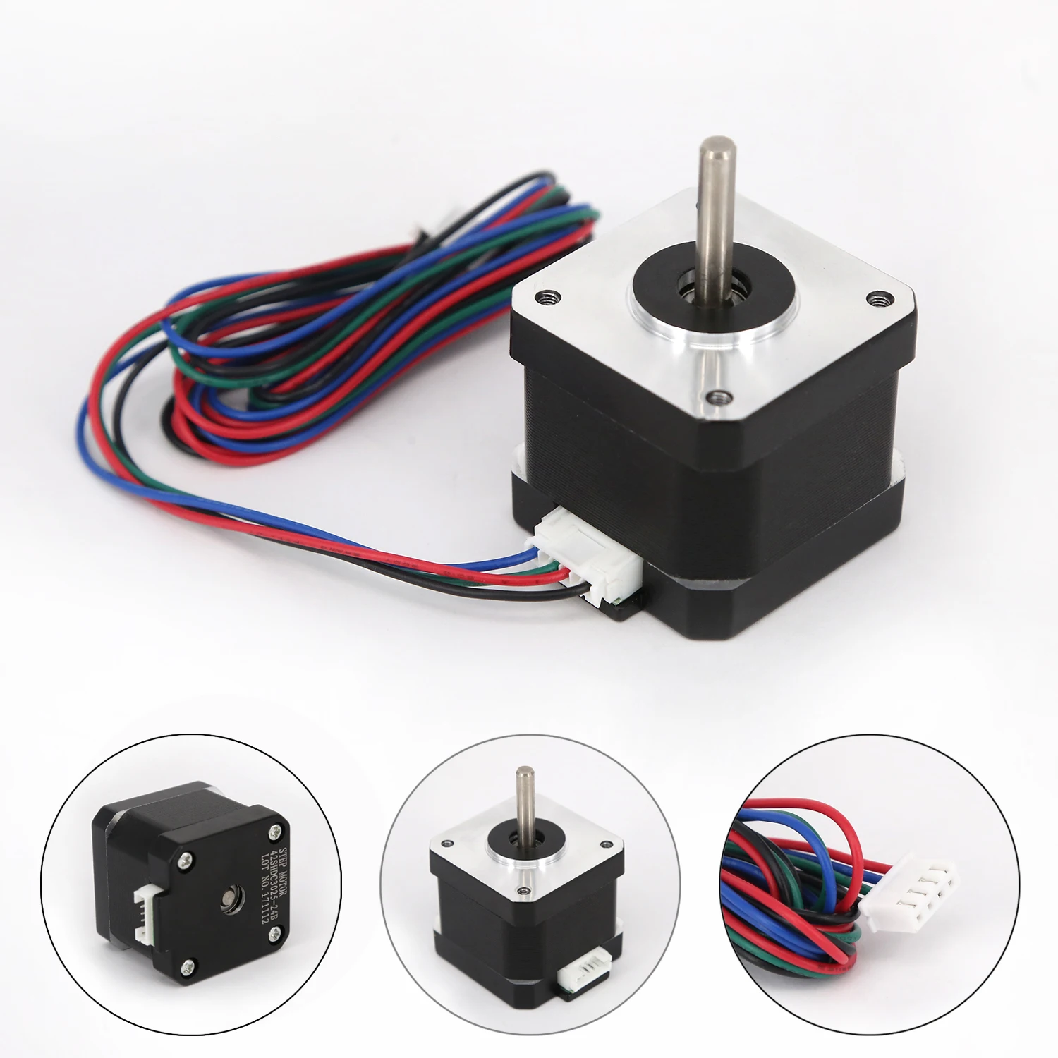 2 Phase1.8Degree(Национальная ассоциация владельцев электротехнических предприятий) шаговый двигатель 42 мм 4-провод 4.0kg.cm для 3D-принтеры NEMA17/CNC брендовый товар высокого качества