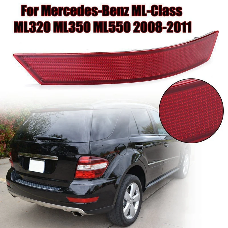 Задний бампер автомобиля правый отражатель для Mercedes Ml Ml320 Ml350 Ml550 2008-2011 1648201574