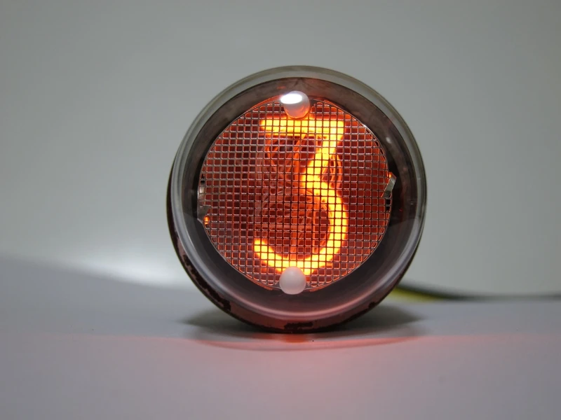 GHXAMP New In-1 Glow Nixie Tube Home Made In-1 Clow Clock Accessories DIY 1PCS