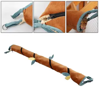 

Pet Long Tunnel Mouse Ferret Play Rest Bed Toy Hamster Hammock Tube Nest K1MF