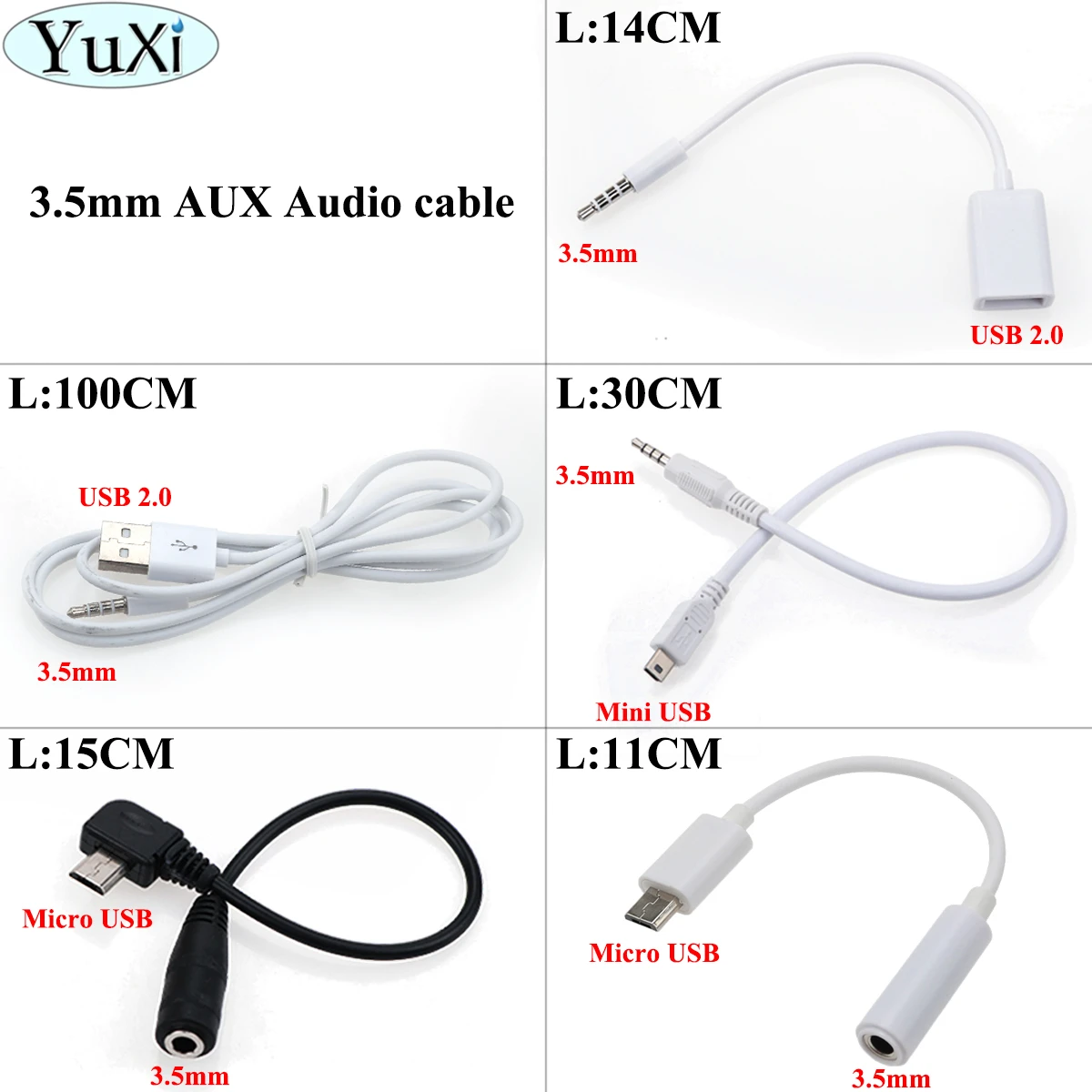 micro usb headphone adapter