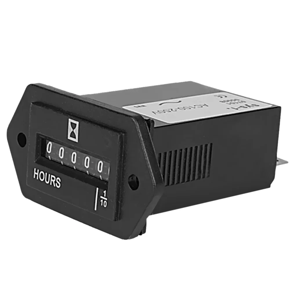 AC 100-250V счетчик часов запечатанный счетчик для тележки лодка; трактор двигатель