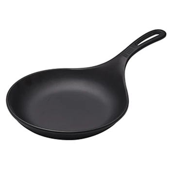 

Melamine Handle Pot Imitation Porcelain Pot Restaurant Creative Tableware Gift Pan Frying Pan