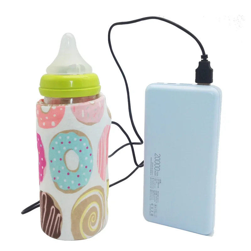 USB подогреватель бутылочек для молока, водонагреватель, прогулочная коляска, изолированная сумка для кормления, подогреватель бутылочек для путешествий, подогреватель чашек для кормления младенцев