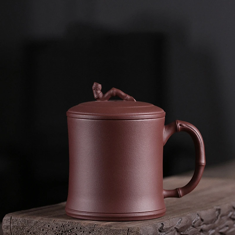 

PINNY 320ML Yixing Purple Clay Tea Mugs Hand Made Portable Tea Set Traditional Chinese Environmentally friendly Tea Cups