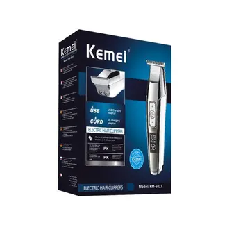 

KM-5021 Professional Electric Hair Clipper Hair Cutting Set Multi-Function Mute Razor Haircut Hair Scissors Diy Lettering