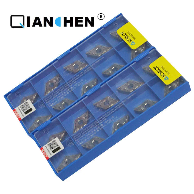 Корея KORLOY DNMG150404-HS PC9030 DNMG150408-HA H01 DNMG150604-HA H01(10 шт./лот) резец для внутренней обточки вставки