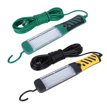 

Portable LED Emergency Safety Work Handheld 80 LED Beads Flashlight Car Inspection Repair Torch 220V With Hook Portable Lantern