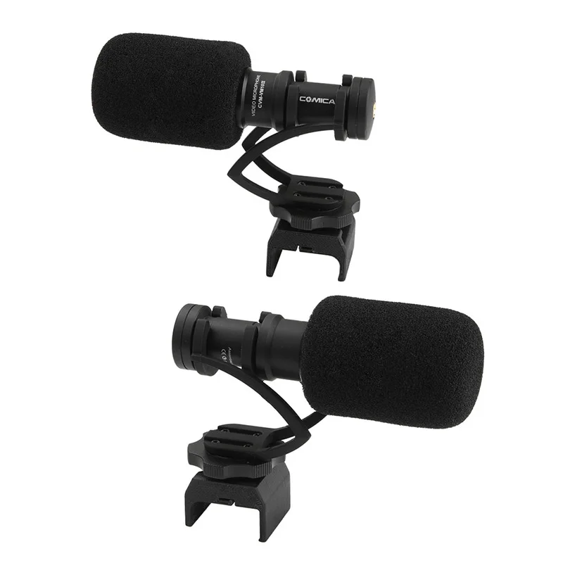  For DJI OSMO Mobile 2 Accessories Cardioid Directional Condenser Video Microphones + Mount DSLR Cam