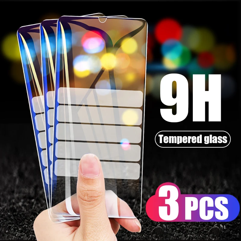 3-Pack Tempered Glass Screen Protector Film, Anti-Scratch, 9H Hardness
