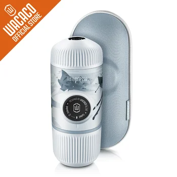 

Wacaco Nanopresso Portable Espresso Maker,18 Bar Pressure, Manually Operated, Compatible with Ground Coffee, Winter Ride
