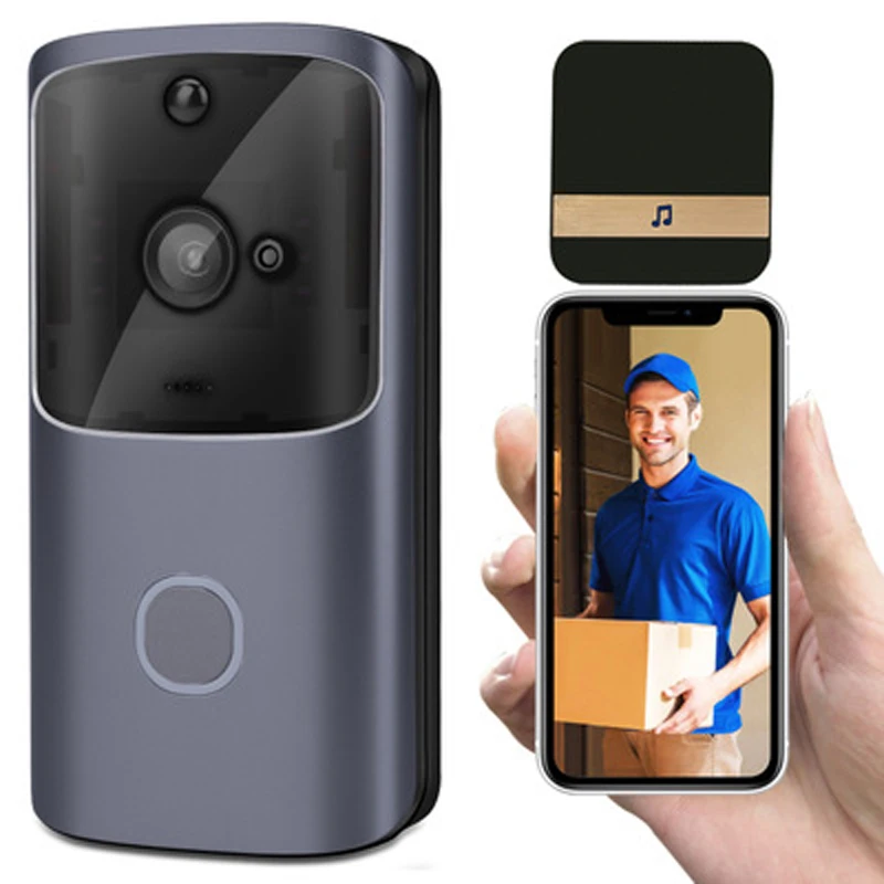 

M10 Smart HD 720P 2.4G Wireless WiFi Video Doorbell Camera Visual Intercom Night vision IP Door Bell Wireless Security Camera