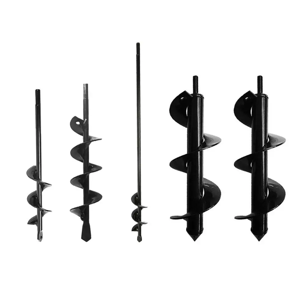 

Garden Planter Spiral Drill Bit Flower Bulb Hex Shaft Auger Yard Gardening Bedding Planting Post Hole Digger Tools