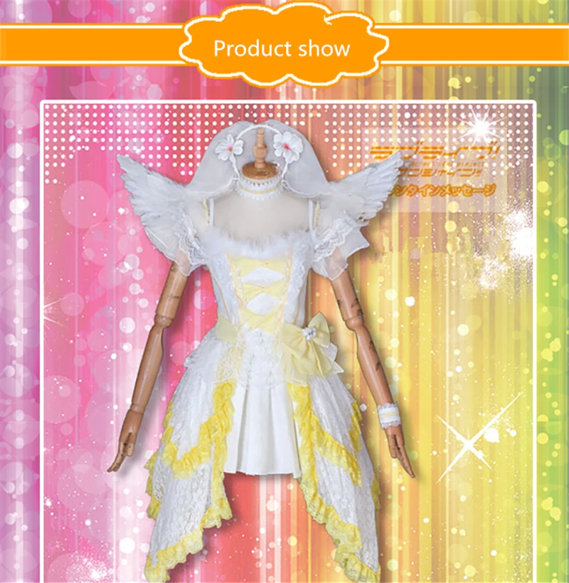 LoveLive! Sunshine! Все члены сакураучи Рико охара Мари 6th Юбилей концерт следующий сверкающие! Женский костюм для косплея, платье