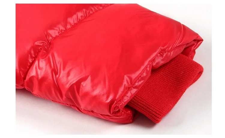 Winter new thick warm children's sports down jacket big girl girl long white duck down hooded down jacket children's clothing