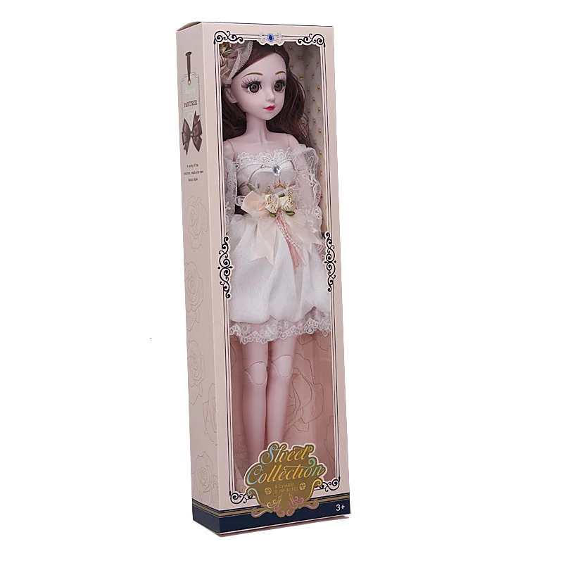 Реалистичная кукла BJD 1/3 коричневые глаза с одеждой парики обувь макияж ручной работы красивые игрушки силиконовые куклы реборн игрушки для детей