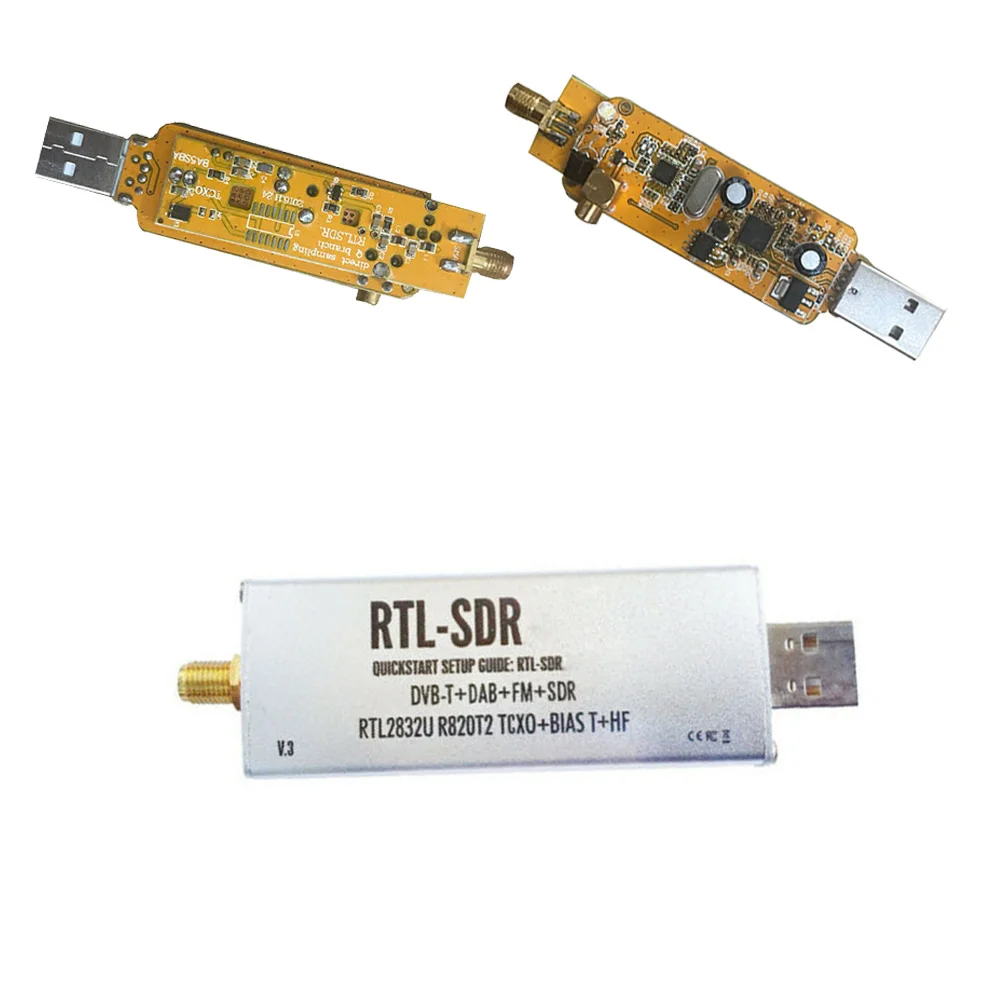 V3 RTL2832U 1PPM TCXO HF BiasT SMA программное обеспечение радиомодуль R820T2 тюнер USB 2,0