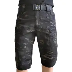 Shorts d'été décontractés pour hommes, Cargo tactique Urban militaire imperméable, camouflage d'extérieur, pantalons respirants à séchage rapide 