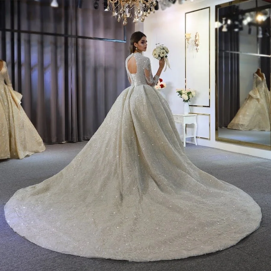 Luxury-Crystal-Heavy-Beading-Sequin-Ball-Gown (2)