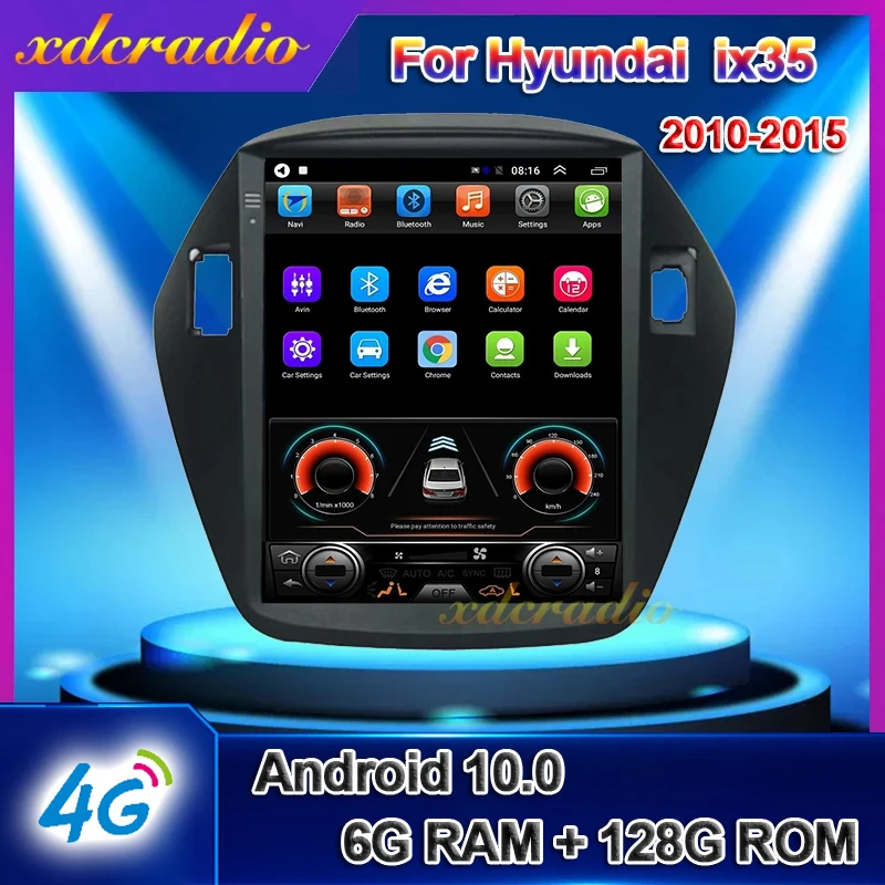 Автомагнитола Xdcradio 10 4 &quot мультимедийный проигрыватель с экраном 0 дюймов