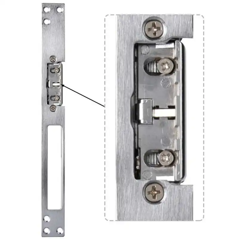 Dc 12v Electric Lock Intelligent Guard Cathode Strike Lock Door Access ...
