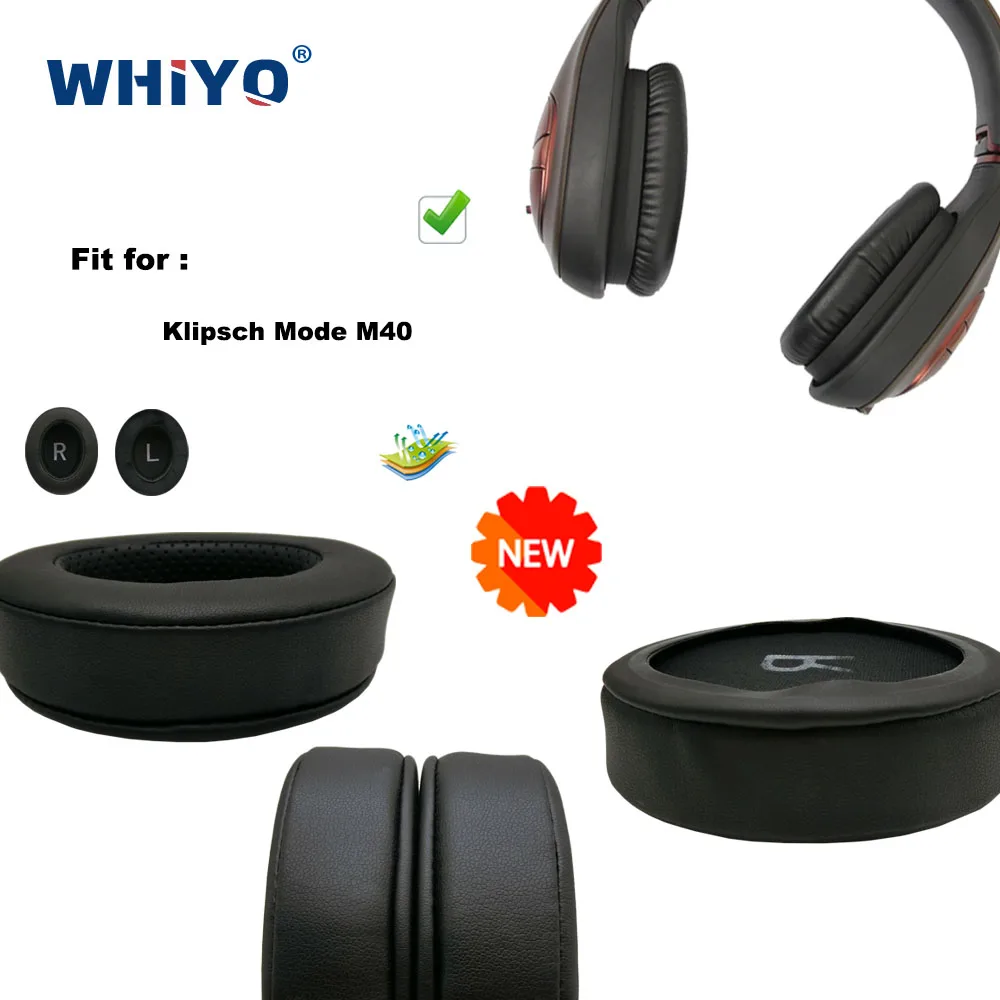 

New Upgrade Replacement Ear Pads for Klipsch Mode M40 Headset Parts Leather Cushion Velvet Earmuff Earphone Sleeve Cover