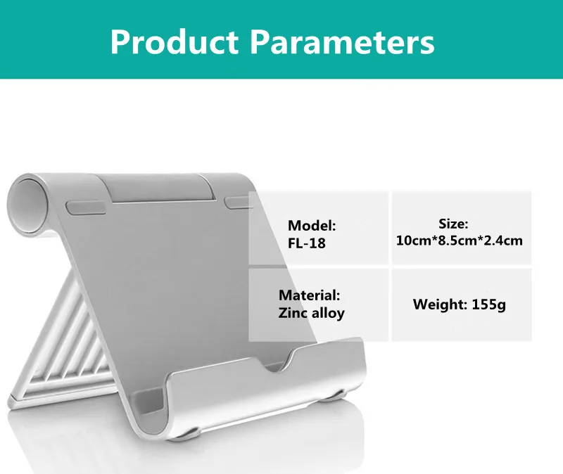 Регулируемый держатель для мобильного телефона Подставка из алюминиевого сплава металлическая подставка для планшета универсальный настольный держатель для iPhone iPad samsung