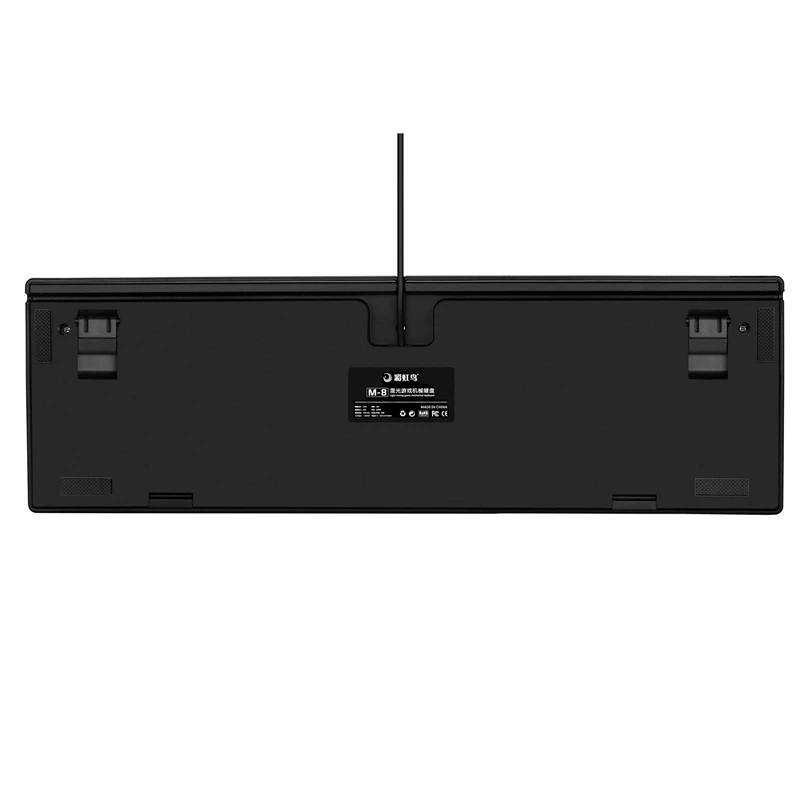 AAAJ-игровая механическая клавиатура с подсветкой и подсветкой Rgb Gamer для компьютера, ПК, ноутбука, светодиодная клавиша s, клавишная крышка, доска Keybord 1